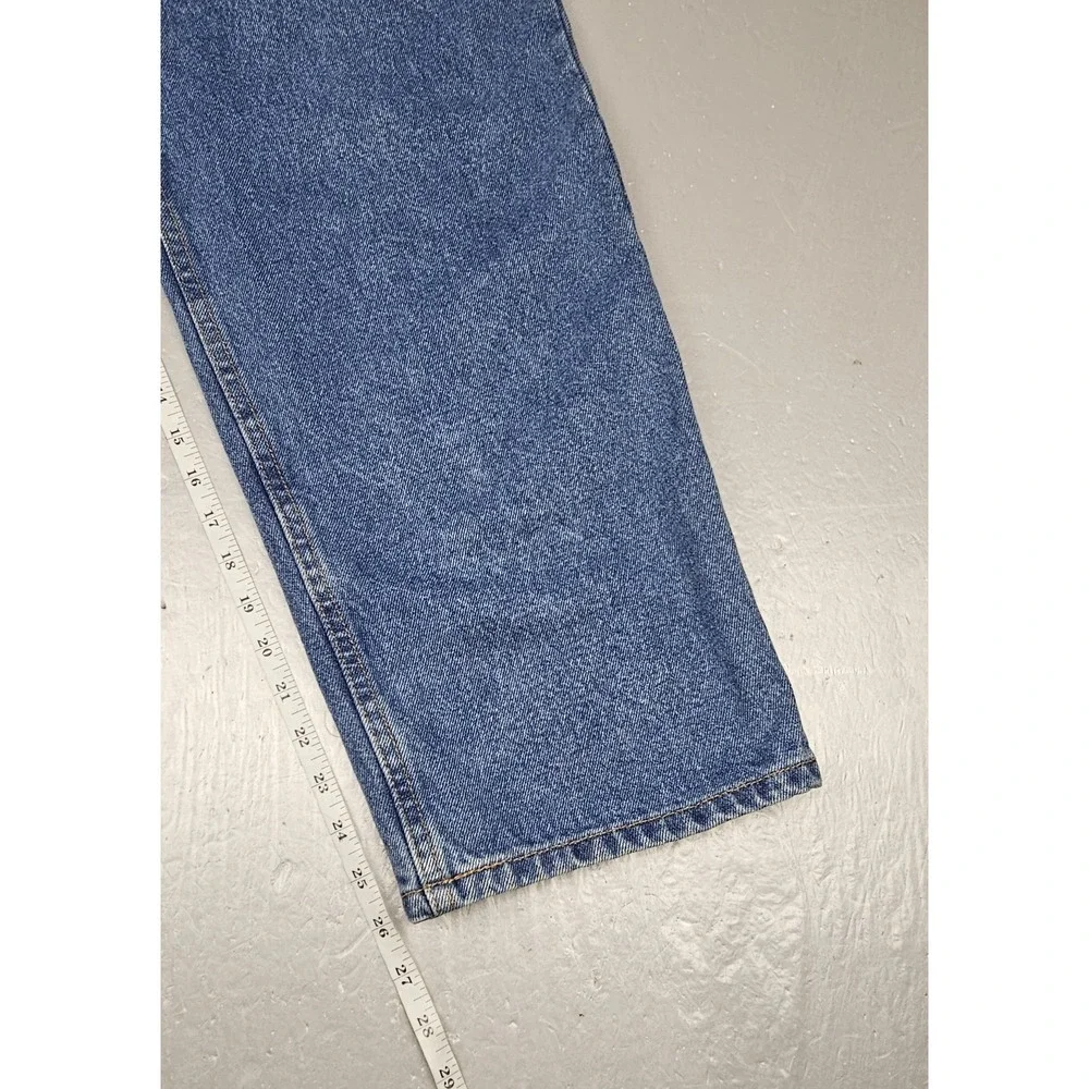 Levis 550‎ Jeans Relaxed Fit Mens 33x28 Y2k Baggy 100% Cotton Medium Wash Denim